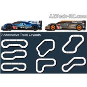 ARC PRO 24h Le Mans (Ginetta LMP1 Blleu et Ginetta LMP1 Blanc/orange) SCALEXTRIC_C1404P