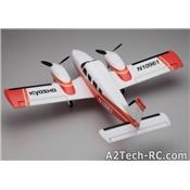 AIRIUM PIPER PA34 VE29 TWIN Readyset - Rouge KYOSHO_Réf_10961RS-R
