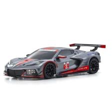 Kyosho Mini-Z MR04 RWD Corvette C8-R Gun Metal/Red(W-MM/KT531p) KYOSHO_Réf_32356GMR