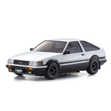 Mini-Z AWD Toyota Corolla Levin AE86 White-Black (MA020N-L/KT531P) KYOSHO_Réf_32641WBK