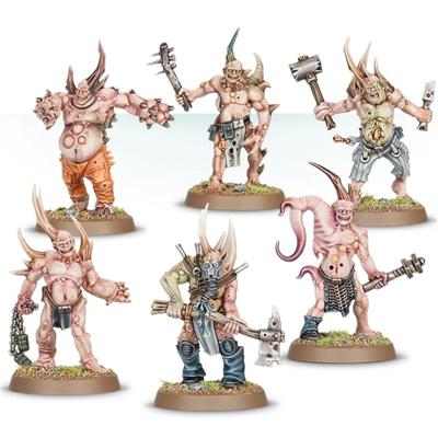 EASY TO BUILD : DEATH GUARD POXWALKERS W43-41_WARHAMMER 40.000