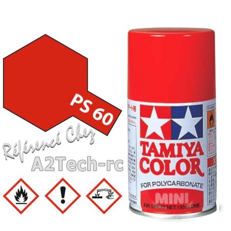 PS60 Rouge Mica TAMIYA_Réf_86060