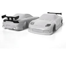 Micro Sport 1/76eme Jaune TB-C71-YE_TURBO Racing