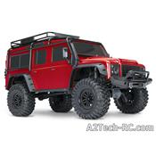 TRX-4 LAND ROVER DEFENDER Rouge TRAXXAS_82056-4-RED