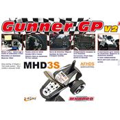 MHDPRO Buggy GUNNER GP V2 RTR 1/8 + Kit DEMARRAGE *Manque CARABURANT 630001_KIT_DEMA_MHD voitu