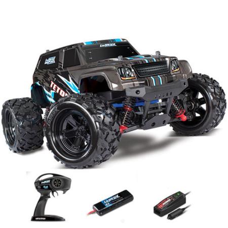 LATRAX TETON 4x4 BRUSHED avec ACCU - NOir TRAXXAS_76054-1-BLK