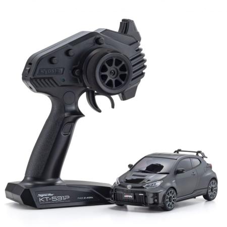Mini-Z AWD Toyota GRMN Yaris Circuit Package GUN METAL (MA020-KT531p) KYOSHO_Réf_32640GM