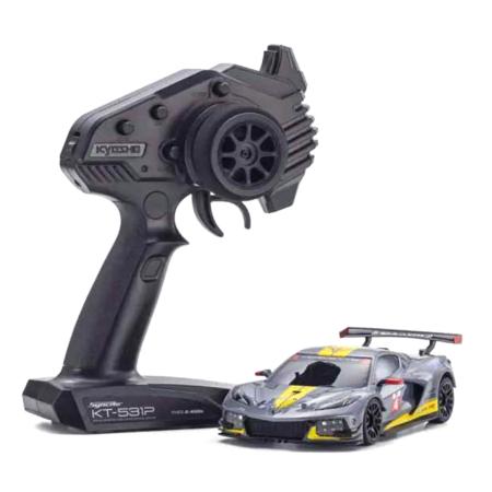 Kyosho Mini-Z MR04 RWD Corvette C8-R Gun Metal (W-MM/KT531p) KYOSHO_Réf_32356GM