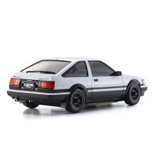 Mini-Z AWD Toyota Corolla Levin AE86 White-Black (MA020N-L/KT531P) KYOSHO_Réf_32641WBK