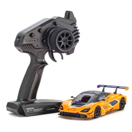 Kyosho Mini-Z MR04 RWD McLaren 720S GT3 Orange #03 (W-MM/KT531P) KYOSHO_Réf_32364OR