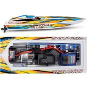 BLAST OFFSHORE avec Accus/Chargeur 38104-1-ORNG_TRAXXAS