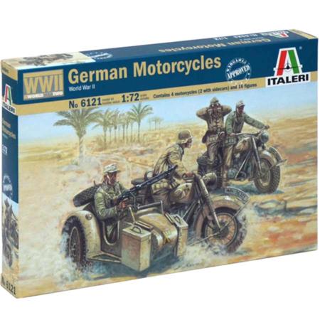 Motos Allemandes 1939-45 1_72 ITALERI ITALERIE_Réf_I6121